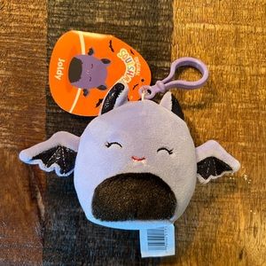 Joldy The Bat Squishmallow Halloween Clip NWT